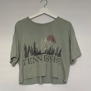 Tennessee Graphic Olive Green shirt